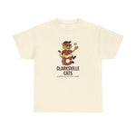 Clarksville Cats T-Shirt (Heavyweight) - Vintage Defunct Baseball Teams