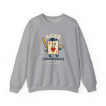 Flemingsburg Aces Crewneck Sweatshirt - Vintage Defunct Baseball Teams