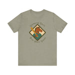 Heather gray Lexington Colts T-shirt featuring vintage horse logo and Blue Grass League text in retro style