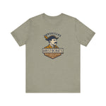 Versailles Aristocrats vintage baseball team logo on a premium lightweight gray crew neck t-shirt