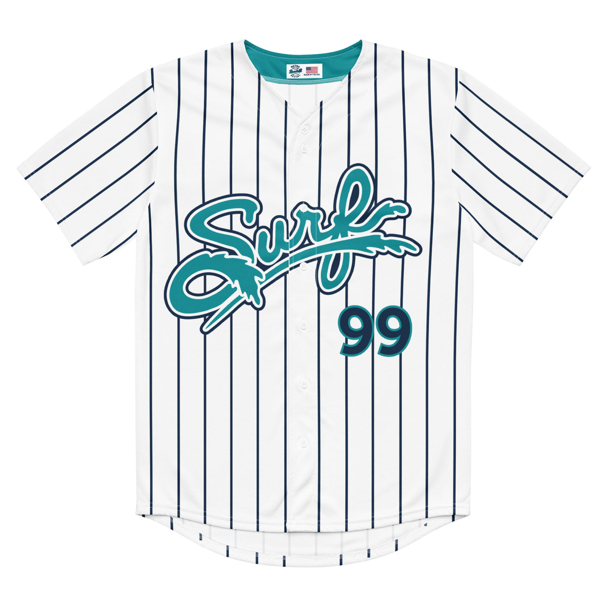 Atlantic City Surf Baseball Jersey – Retro Baseball Revival