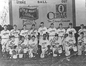 1952 Mayfield Clothiers Baseball Team