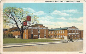 Springfield Woolen Mills factory
