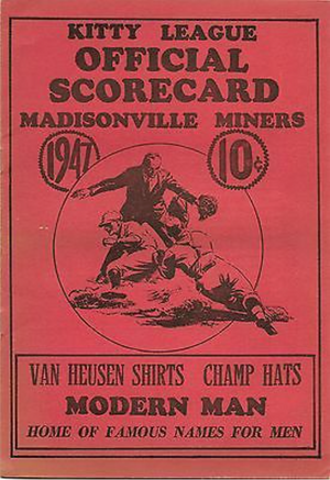 Madisonville Miners Scorecard