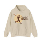Springfield Browns Hoodie - Vintage Defunct Baseball Teams