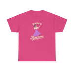 Fargo Divorcees T-Shirt (Heavyweight) - Vintage Defunct Baseball Teams - North Dakota