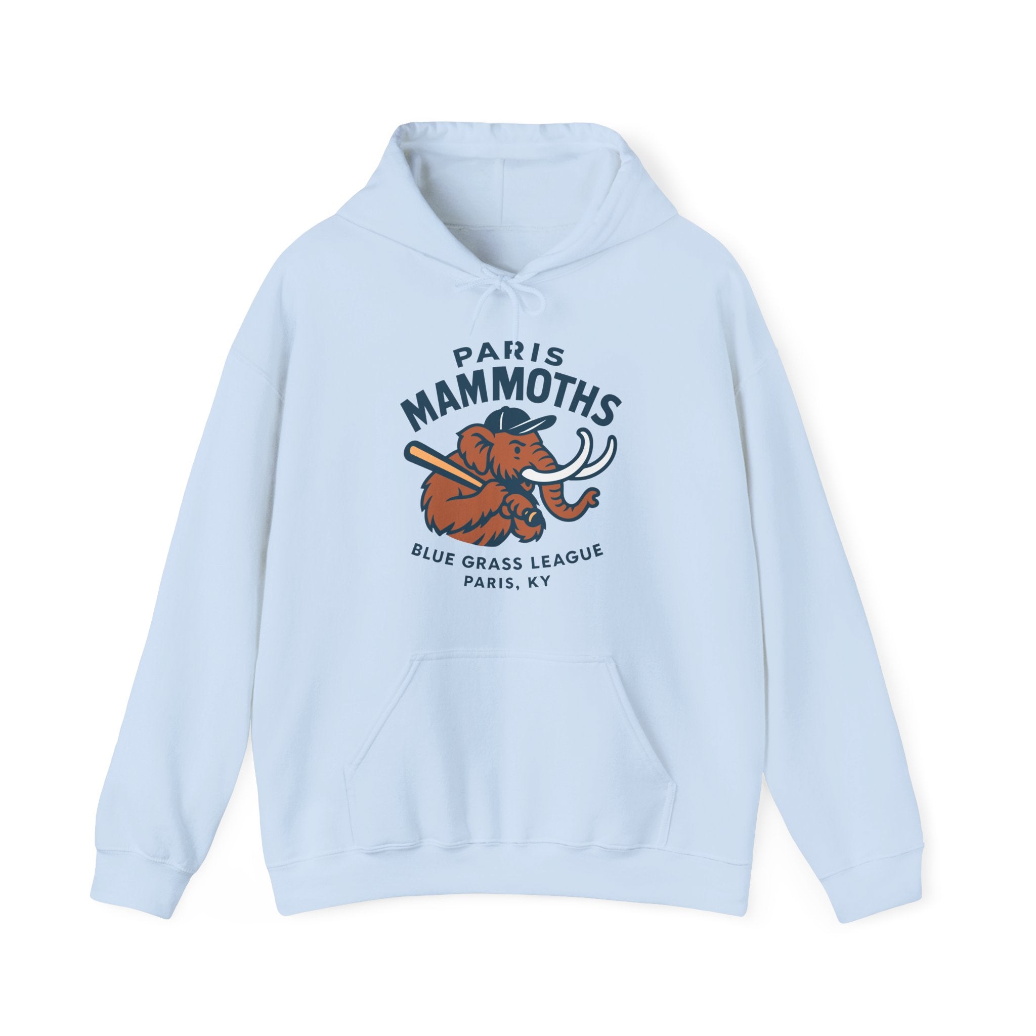 Paris Mammoths Hoodie - Vintage Defunct Baseball Teams