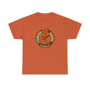 Dyersburg Forked Deers T-Shirt (Heavyweight) - Vintage Defunct Baseball Teams