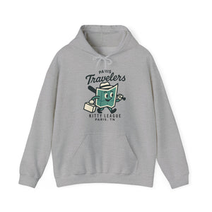 Paris Travelers Hoodie - Vintage Defunct Baseball Teams