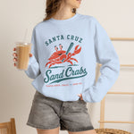 Santa Cruz Sand Crabs Crewneck Sweatshirt - Vintage Defunct Baseball Teams - California