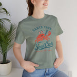 Santa Cruz Sand Crabs T-Shirt (Premium Lightweight) - Vintage Defunct Baseball Teams - California