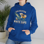 Galveston White Caps Hoodie - Vintage Defunct Baseball Teams - Texas