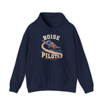 Boise Pilots Hoodie - Vintage Defunct Baseball Teams - Idaho