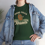 Idaho Falls Russets T-Shirt (Heavyweight) - Vintage Defunct Baseball Teams - Idaho