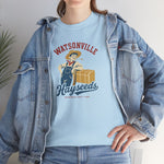 Watsonville Hayseeds T-Shirt (Heavyweight) - Vintage Defunct Baseball Teams - California