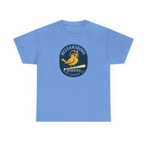 McLeansboro Miners T-Shirt (Heavyweight) - Vintage Defunct Baseball Teams