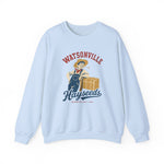 Watsonville Hayseeds Crewneck Sweatshirt - Vintage Defunct Baseball Teams - California