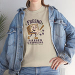 Fresno Raisin Growers T-Shirt (Heavyweight) - Vintage Defunct Baseball Teams - California