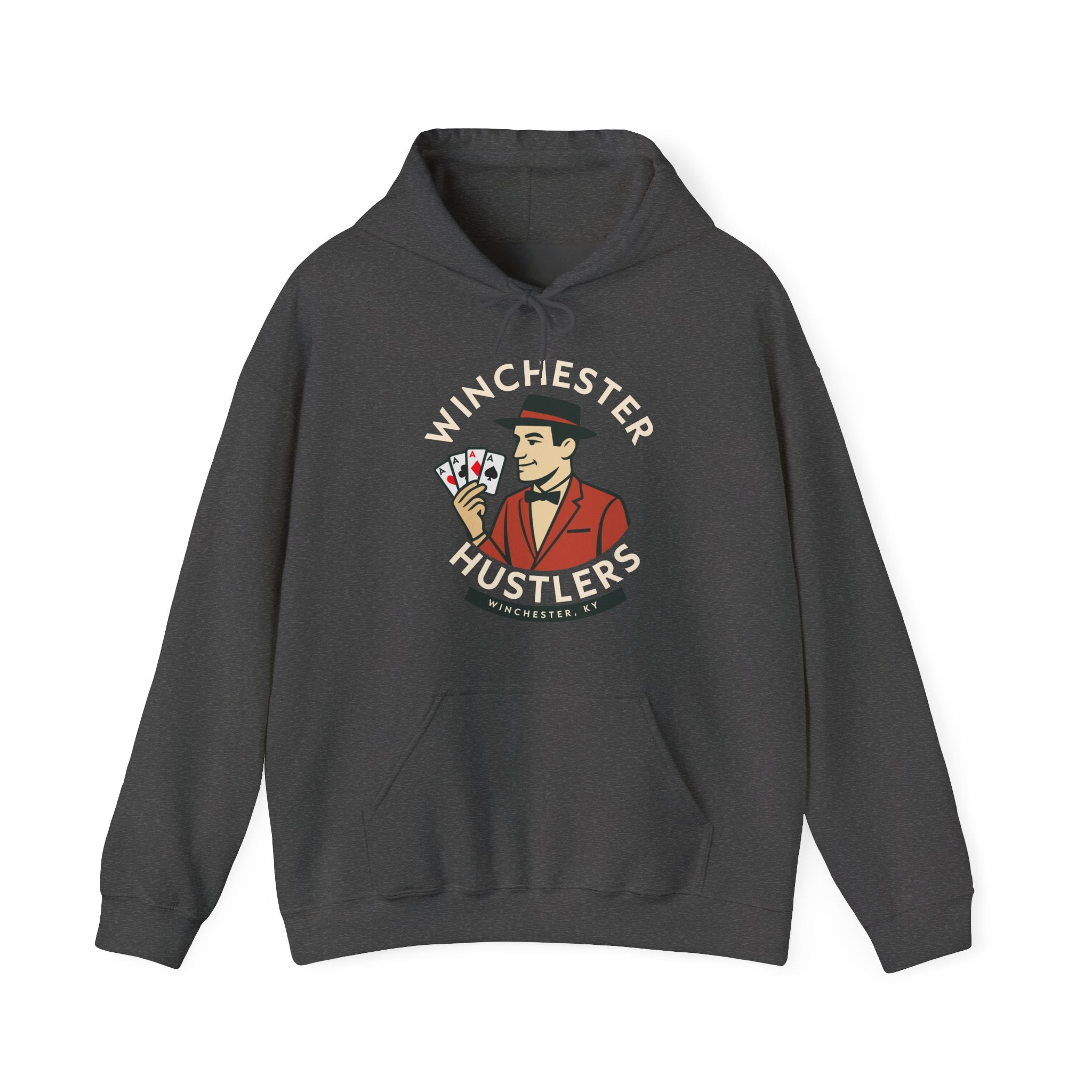 Winchester Hustlers Hoodie - Vintage Defunct Baseball Teams