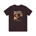 Bloomington Bloomers T-Shirt (Premium Lightweight) - Vintage Defunct Baseball Teams - Illinois