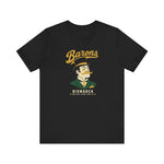 Bismarck Barons T-Shirt (Premium Lightweight) - Vintage Defunct Baseball Teams - North Dakota