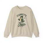 Jeannette Jays Crewneck Sweatshirt - Vintage Defunct Baseball Teams - Pennsylvania