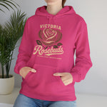 Victoria Rosebuds Hoodie - Vintage Defunct Baseball Teams - Texas