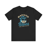 Madison Blues T-Shirt (Premium Lightweight) - Vintage Defunct Baseball Teams - WIsconsin