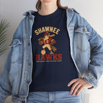 Shawnee Hawks T-Shirt (Heavyweight) - Vintage Defunct Baseball Teams - Oklahoma