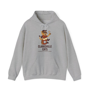 Clarksville Cats Hoodie - Vintage Defunct Baseball Teams