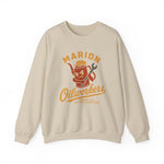 Marion Oilworkers Crewneck Sweatshirt - Vintage Defunct Baseball Teams - Ohio
