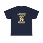 Anderson Orphans T-Shirt (Heavyweight) - Vintage Defunct Baseball Teams - Indiana