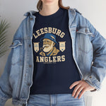 Leesburg Anglers T-Shirt (Heavyweight) - Vintage Defunct Baseball Teams - Florida