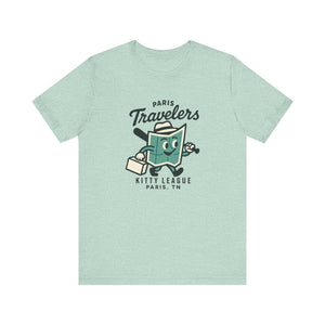 Paris Travelers T-Shirt (Premium Lightweight) - Vintage Defunct Baseball Teams