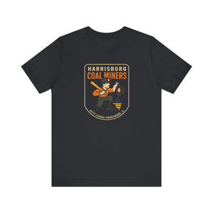 Harrisburg Coal Miners T-Shirt (Premium Lightweight) - Vintage Defunct Baseball Teams
