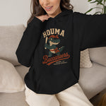 Houma Buccaneers Hoodie - Vintage Defunct Baseball Teams - Louisiana