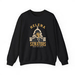 Helena Senators Crewneck Sweatshirt - Vintage Defunct Baseball Teams - Montana
