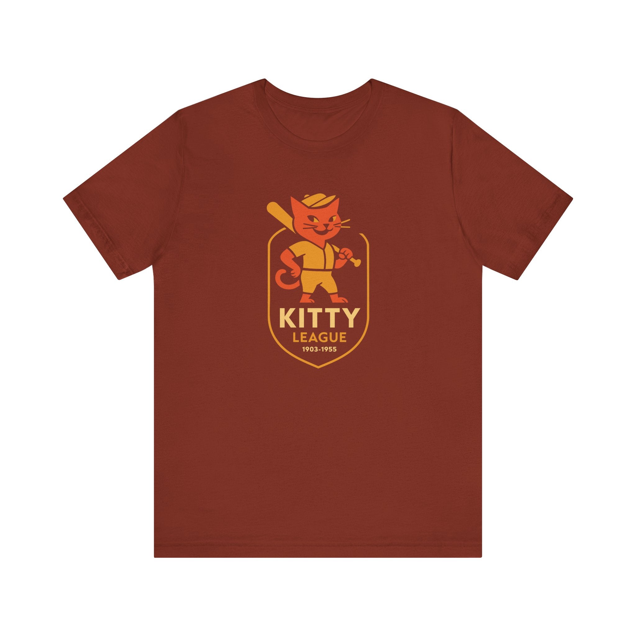 Kitty League T-Shirt (Premium Lightweight) - Vintage Defunct Baseball Teams