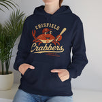 Crisfield Crabbers Hoodie - Vintage Defunct Baseball Teams - Maryland