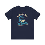 Madison Blues T-Shirt (Premium Lightweight) - Vintage Defunct Baseball Teams - WIsconsin