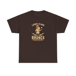 Lewiston Broncs T-Shirt (Heavyweight) - Vintage Defunct Baseball Teams - Idaho