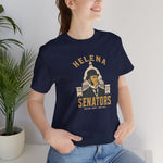 Helena Senators T-Shirt (Premium Lightweight) - Vintage Defunct Baseball Teams - Montana