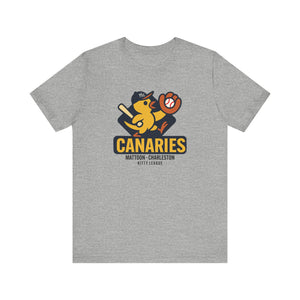Mattoon-Charleston Canaries T-Shirt (Premium Lightweight) - Vintage Defunct Baseball Teams