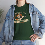 Pocomoke City Salamanders T-Shirt (Heavyweight) - Vintage Defunct Baseball Teams - Maryland