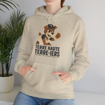 Terre Haute Terre-iers Hoodie - Vintage Defunct Baseball Teams - Indiana