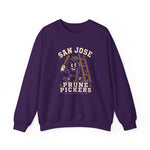 San Jose Prune Pickers Crewneck Sweatshirt - Vintage Defunct Baseball Teams - California