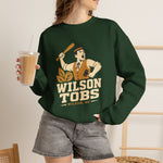 Wilson Tobs Crewneck Sweatshirt - Vintage Defunct Baseball Teams - North Carolina