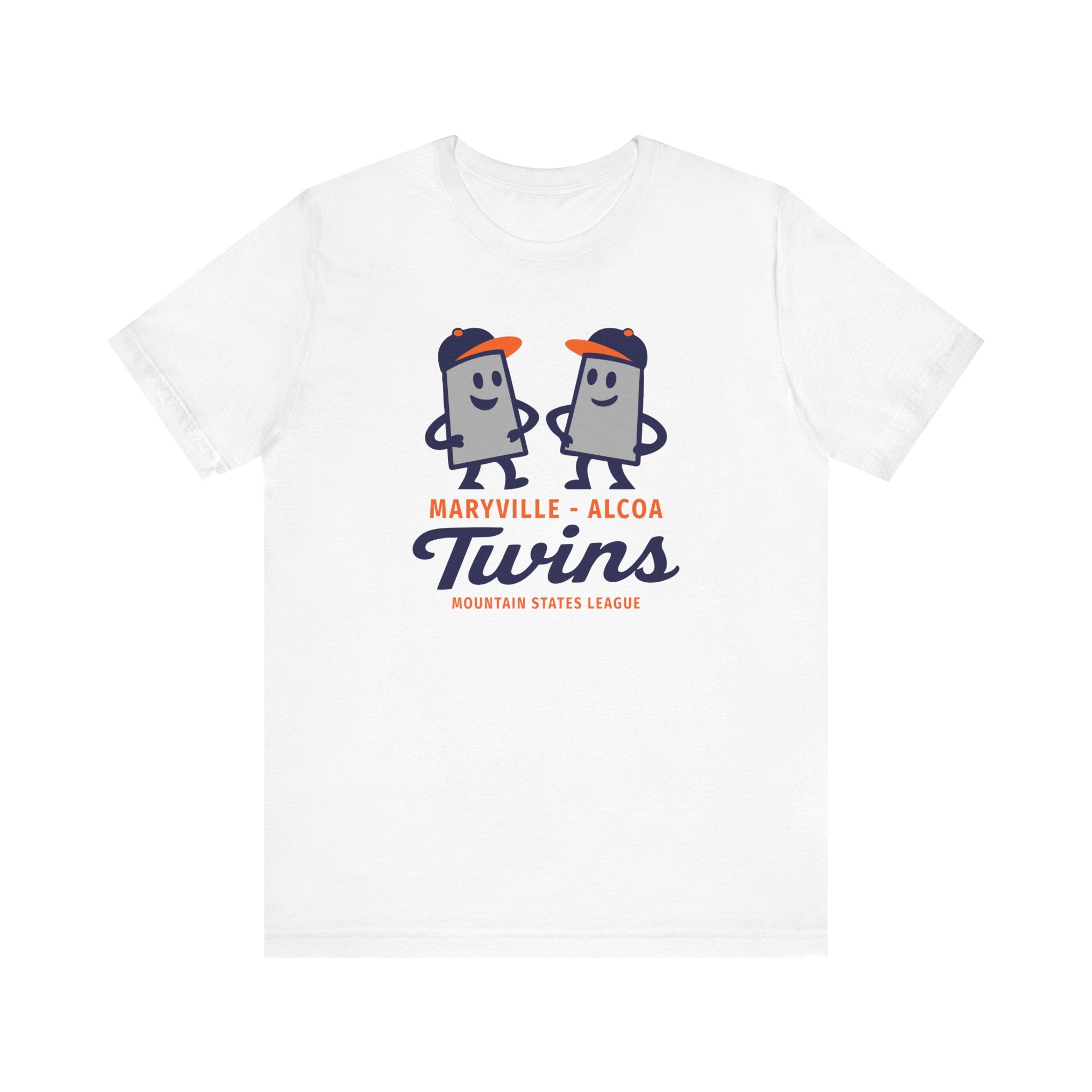 Maryville-Alcoa Twins T-Shirt (Premium Lightweight) - Vintage Defunct Baseball Teams