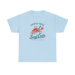 Santa Cruz Sand Crabs T-Shirt (Heavyweight) - Vintage Defunct Baseball Teams - California