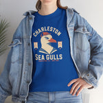 Charleston Sea Gulls T-Shirt (Heavyweight) - Vintage Defunct Baseball Teams - South Carolina
